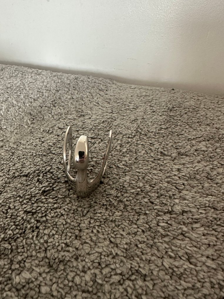 Portatovagliolo (12)  - Placcato argento - anelli portatovaglioli #3.2