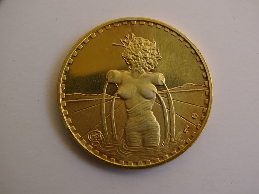 Salvador Dali (1904-1989) - Scultura, The Venus - 3 cm - Argento - 1970 #1.0