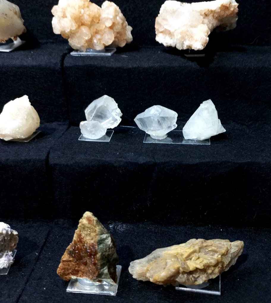 Ασβεστίτης Συλλογή ορυκτών - Ύψος: 30 cm - Πλάτος: 40 cm- 900 g - (25) #4.3