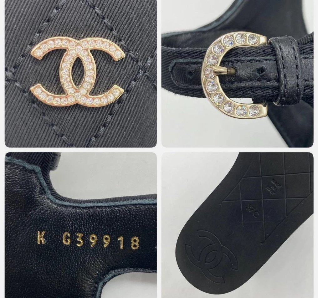 Chanel - Sandals - Size: EU 38 #4.3