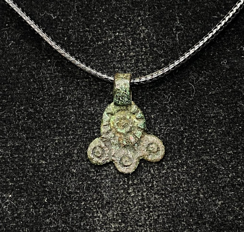 Late Roman/Early Byzantine Bronze Pendant, Amulet  (No reserve price) #1.0