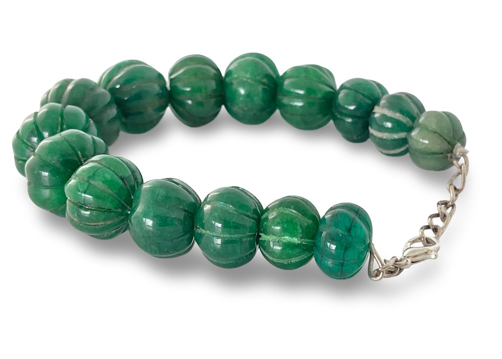 15块翡翠石 - 在印度手工制作- 64 g #3.2