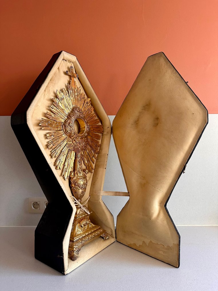 Monstrans (2) - .950 zilver - 1800-1850 - Zeldzame bekisting #1.0