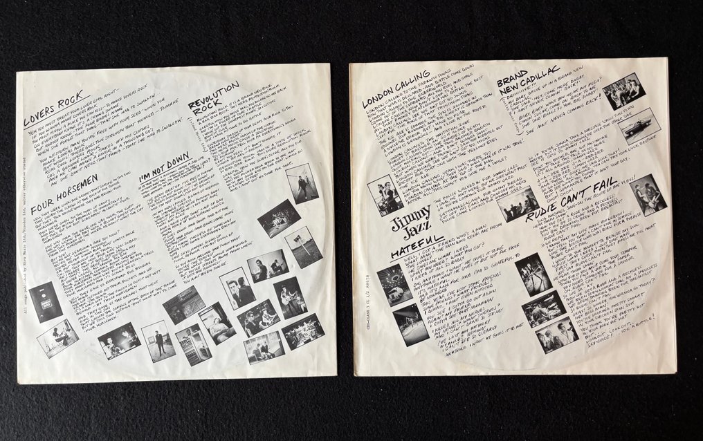 The Clash - London Calling - 1st EU pressing - Album 2 x LP (album doppio) - 1979 #2.1