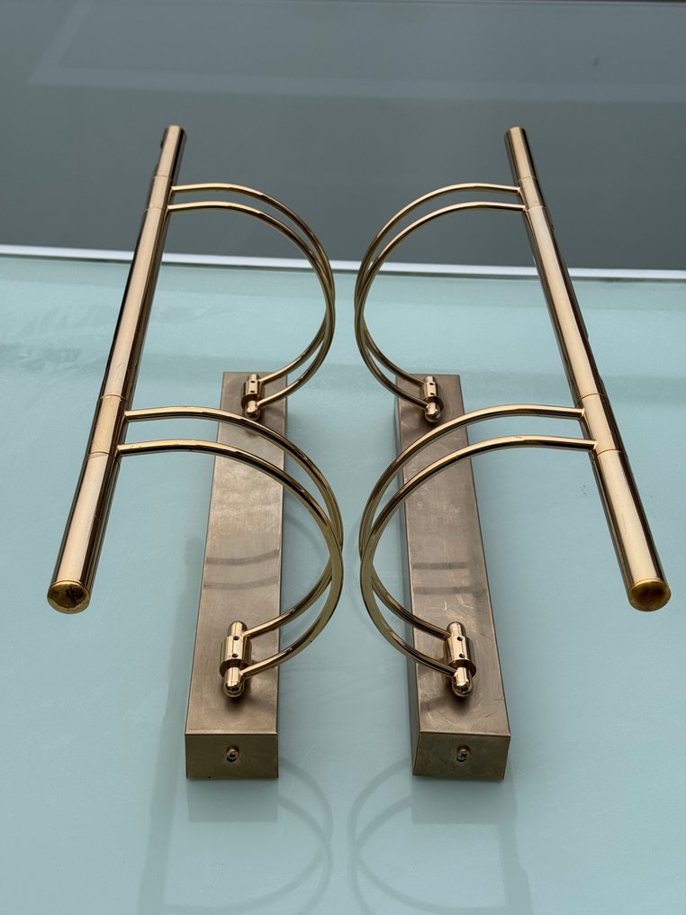 Wandkandelaar (2) - Messing #1.0