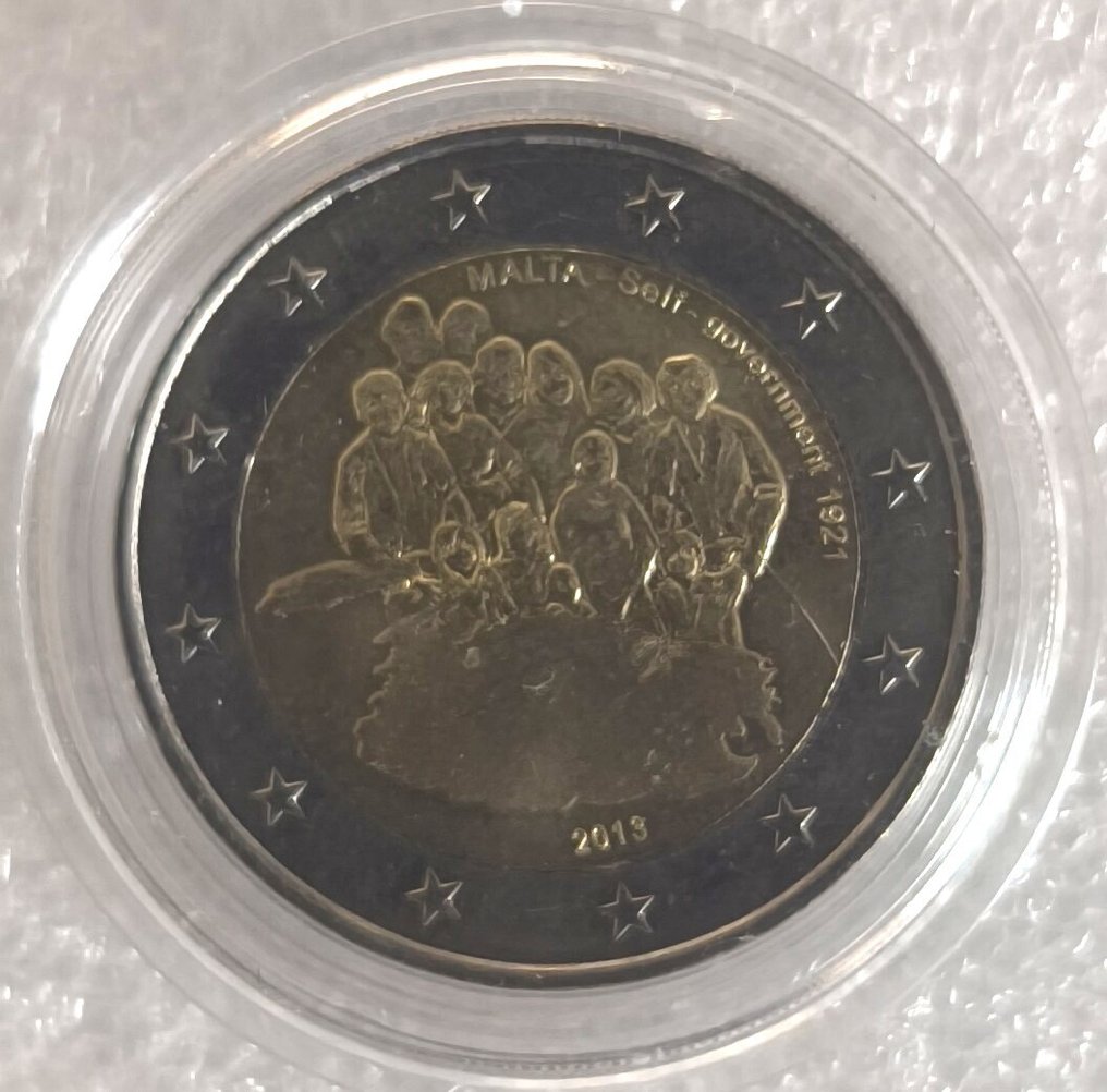 Malta. 2 Euro 2011/2018 (10 monnaies)  (Zonder minimumprijs) #3.2