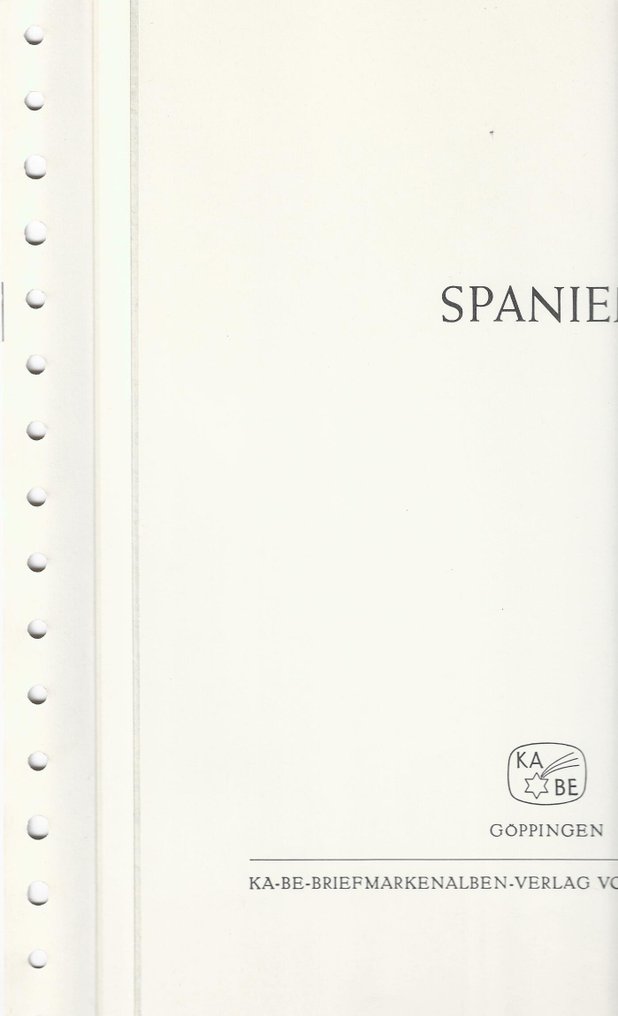 Ισπανία 1850/1953 - Άλμπουμ KABE - Album KABE #3.2