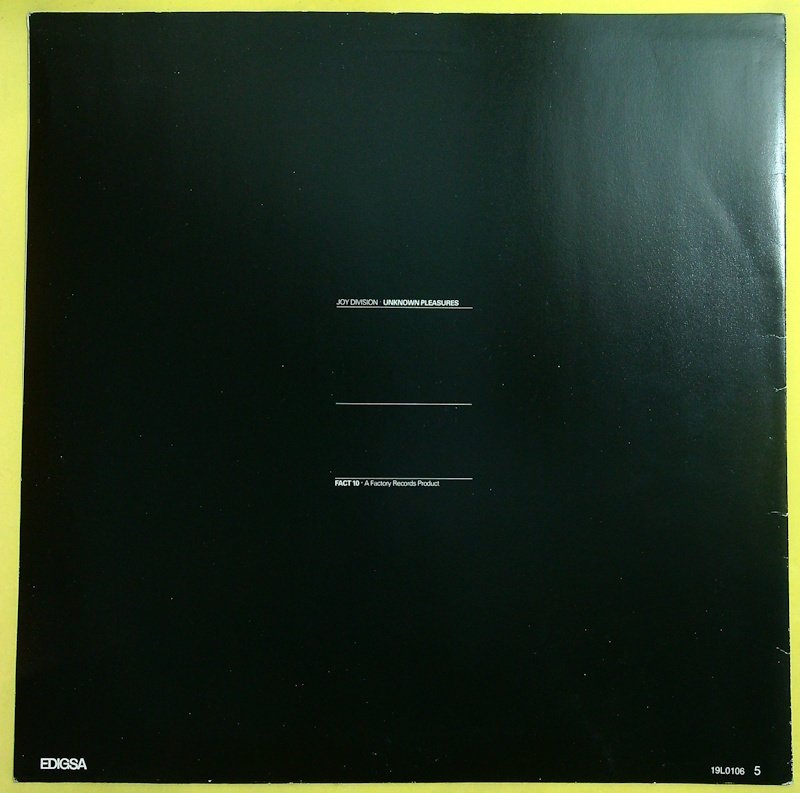 Joy Division - Unknown Pleasures - LP Album (stand-alone item) - Reissue - 1981 #1.0