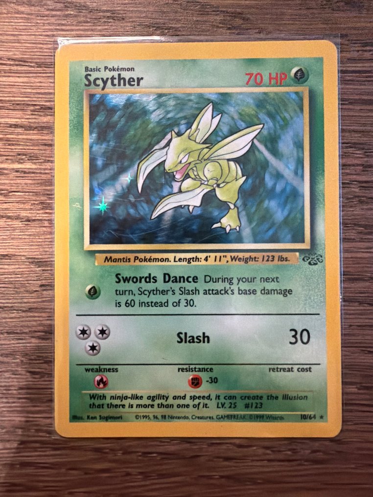 Pokémon - 2 Graded card - Jolteon, Scyther 4/64 Holo卡 - CGC 9.5 #3.2