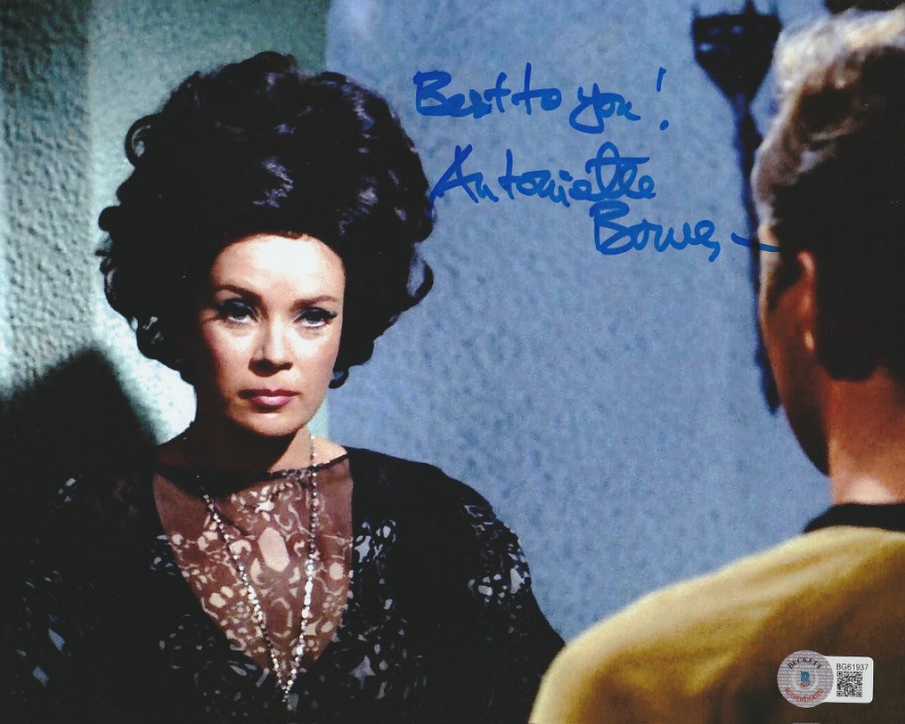 Star Trek - Signed by Antoinette Bower (Sylvia) #1.0
