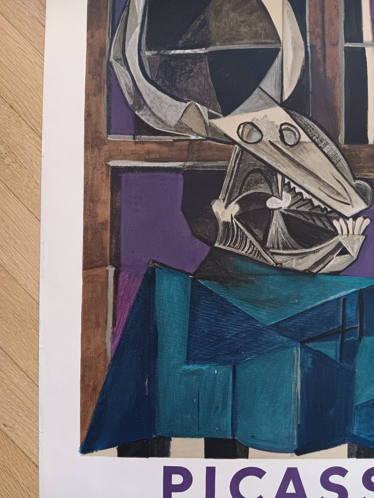 Pablo Picasso - Affiche lithographique originale d'exposition - Marseille Cantini - 1959 (Mourlot) #3.2