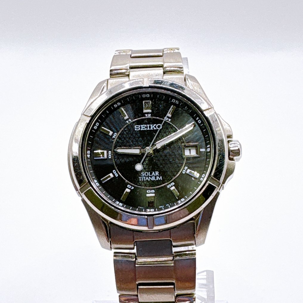 Seiko - Solar Titanium - No reserve price - V145-0AX0 - Men - 2000-2010  #1.0