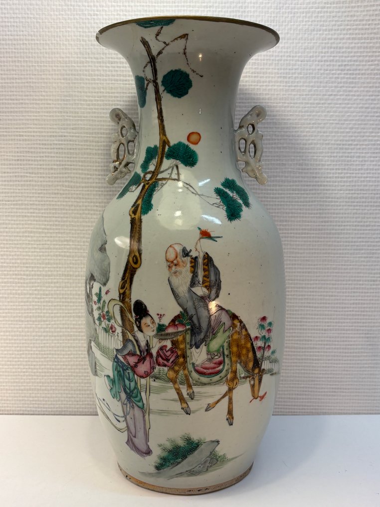 花瓶 - 瓷 - 中国 - 中国瓷器  (没有保留价) #2.1