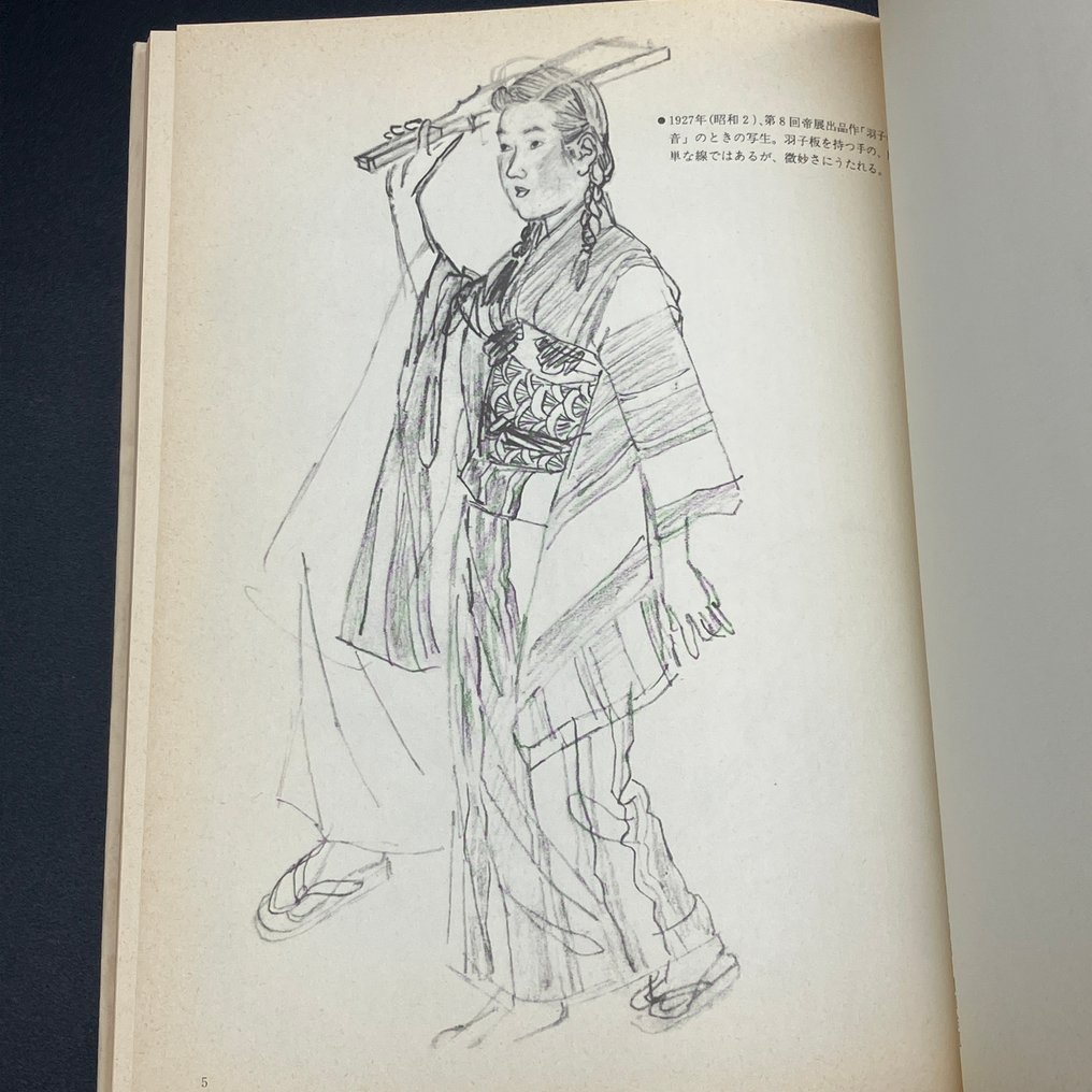 Ito Shinsui (伊藤 深水) / Daiji Hamada ( 濱田台児 ) / Shisui Ito (伊東紫水 ) - First Edition " Ito Shinsui Sketchbook: People  " – Graphic-sha, 1980 – Illustrated Japanese Art - 1980 #1.0