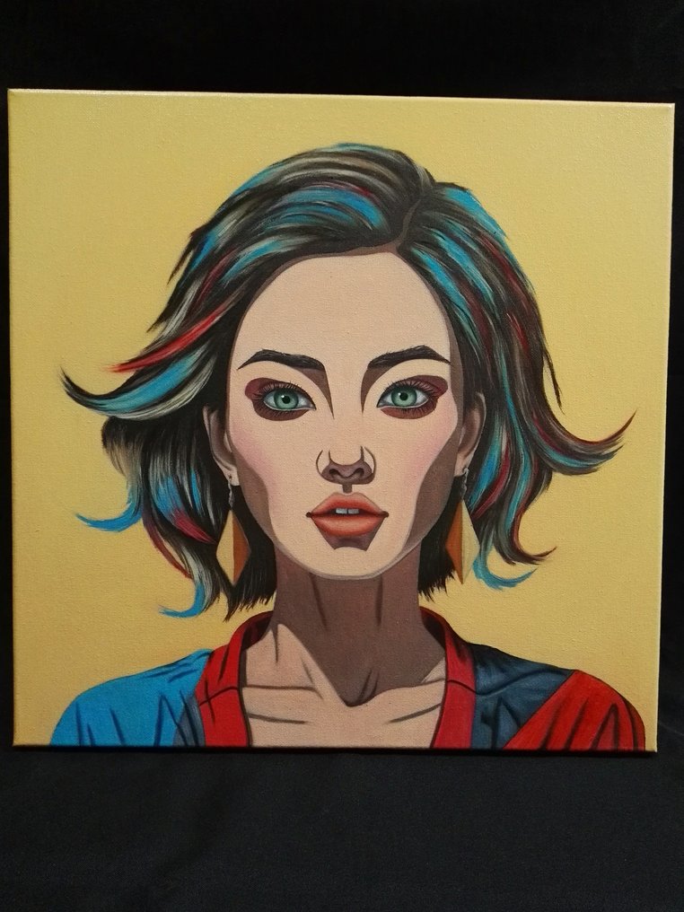 steivan loundou - Portrait pop art #1.0