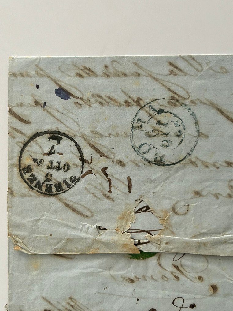 意大利王国  - 两个令人惊叹的信封已运送到教皇国，均已认证。 #4.3