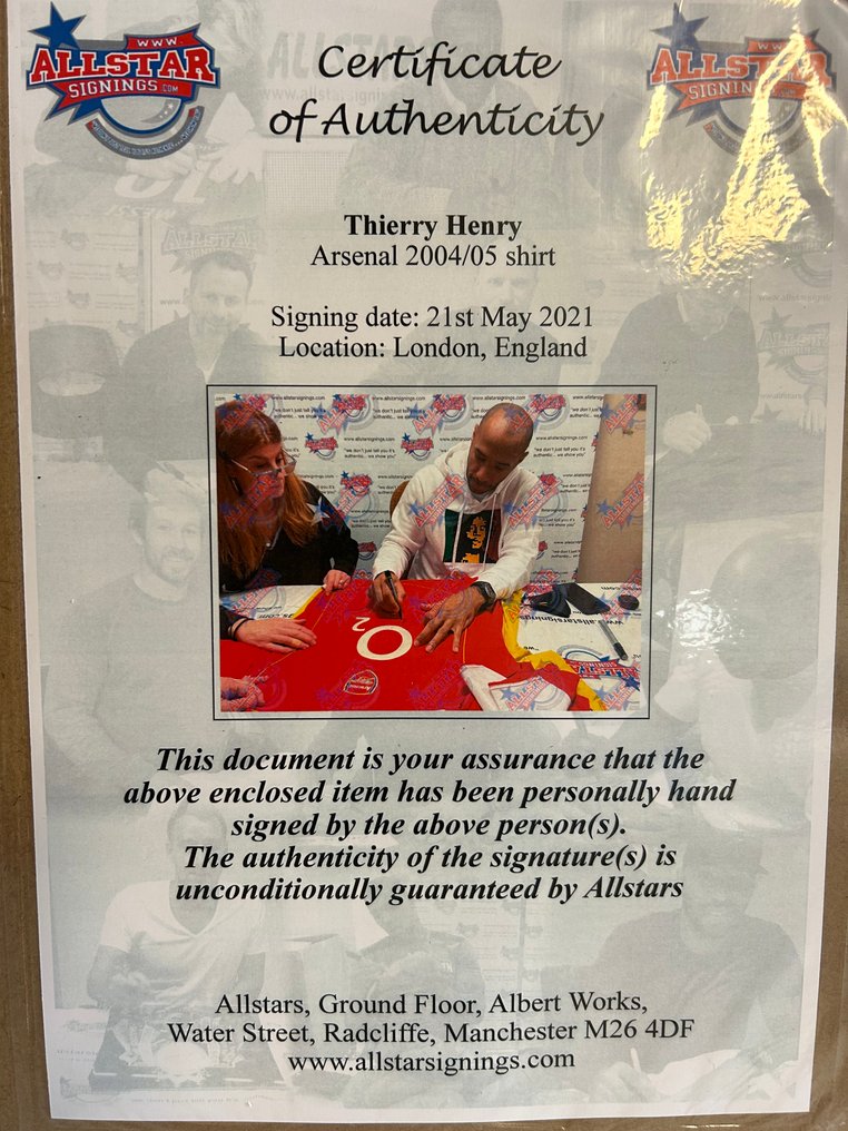 Arsenal - EM i fodbold - Henry - Basketballtrøje #1.0