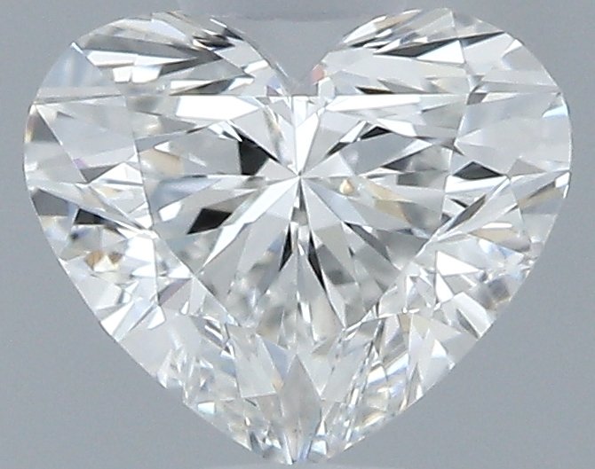 2 pcs Diamond  (Natural)  - 1.00 ct - Heart - F - VS1 - Gemological Institute of America (GIA) #2.1