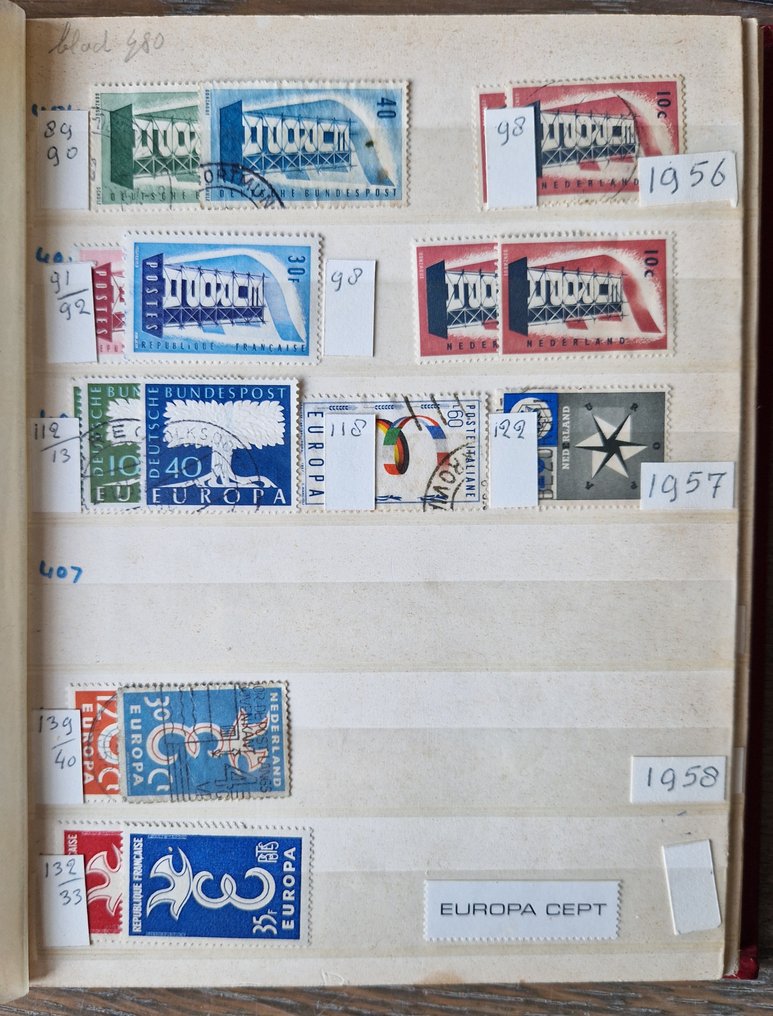 歐洲  - 大量的货物，包括许多特别之处，例如纪念品（带银封和硬币）、更好的FDC等。 - Michel #4.3