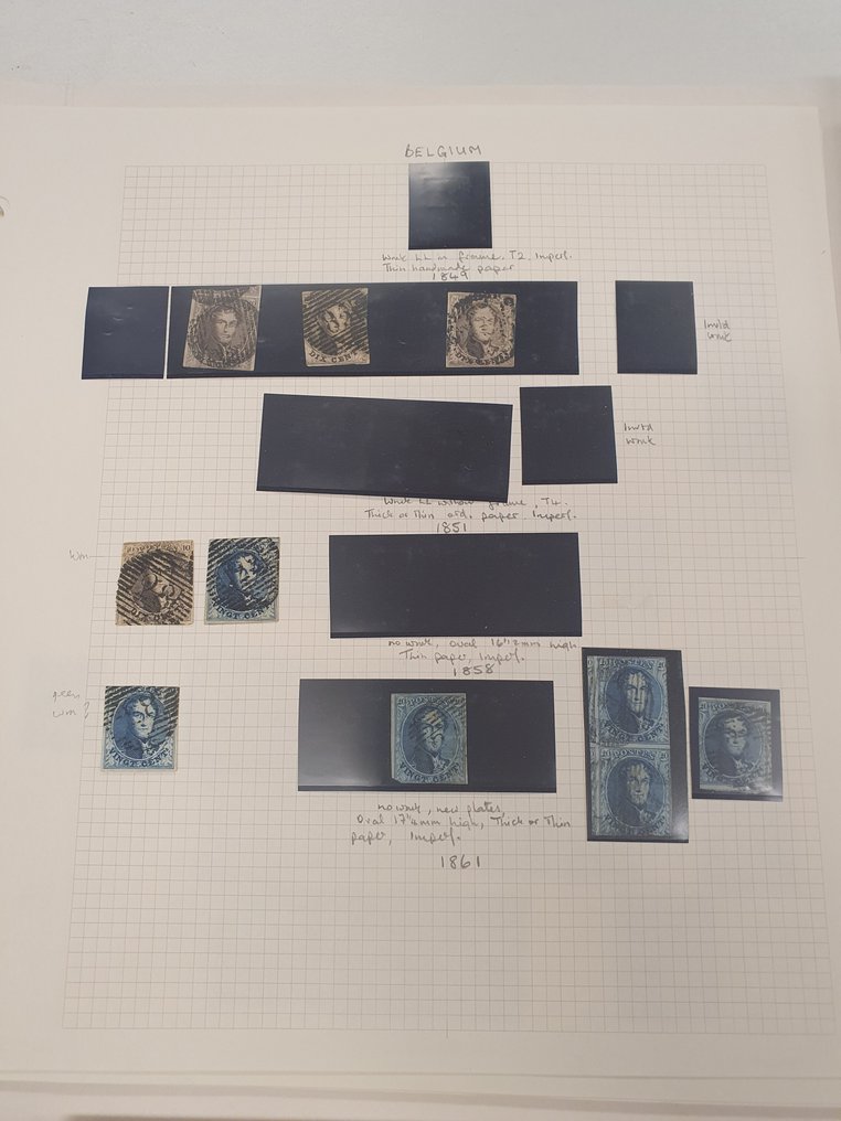 比利時 1851/2013 - 8本书及散装收藏 #2.1