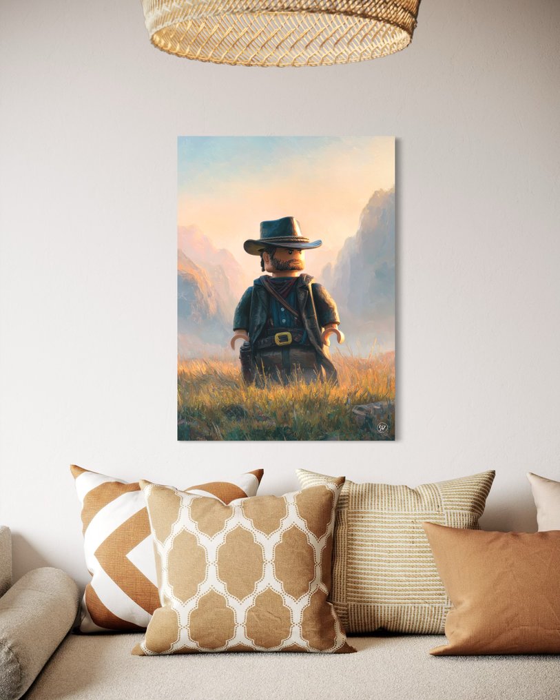 SDIMART - Arthur Morgan Red Dead Redemption Lego Style Limited Edition #4.3