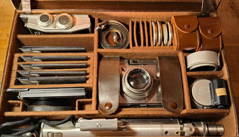 Plaubel Makina III – Anticomar 1:2.9/100mm + Weitwinkel Orthar 1:6.8/73mm – Originele Medium format camera #1.0