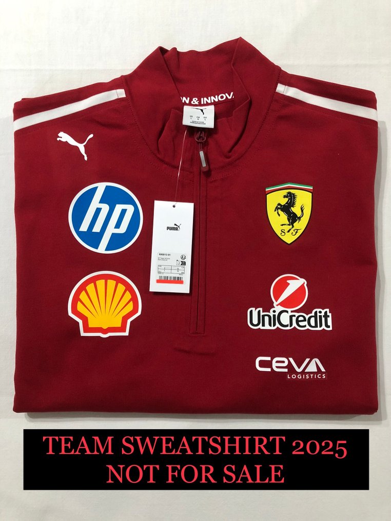 法拉利 - F-1 一级方程式 - Sweatshirt - 2025 - 团队服装 #1.0