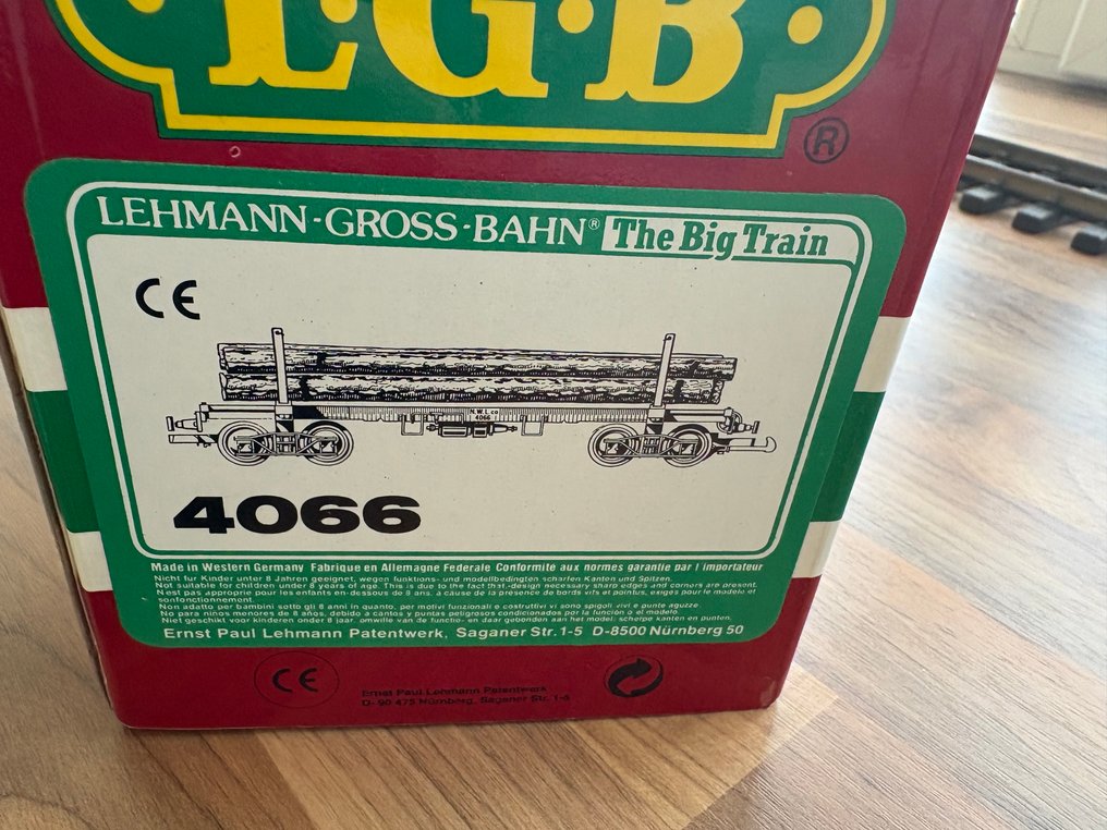 LGB G - 4066 - Τρένο μοντελισμού μεταφοράς εμπορευμάτων (1) - όχημα μεταφοράς ξύλων #2.1