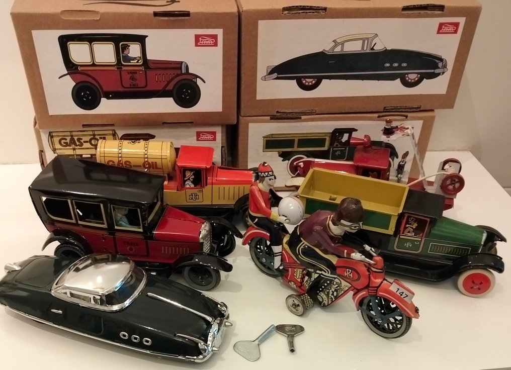 Paya - Tin toy - 6x vehiculos Modelos Surtidos Re-Edition #1.0