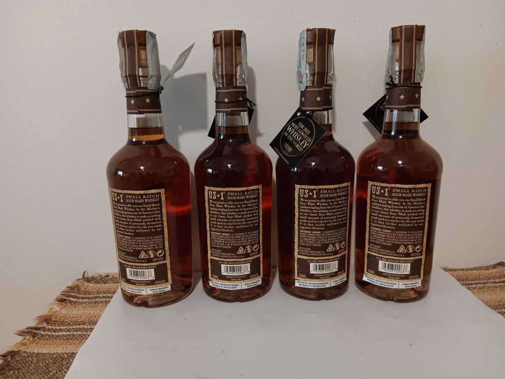 Michter's - Small Batch Sour Mash L24E2104  - 700ml - 4 garrafas #3.2