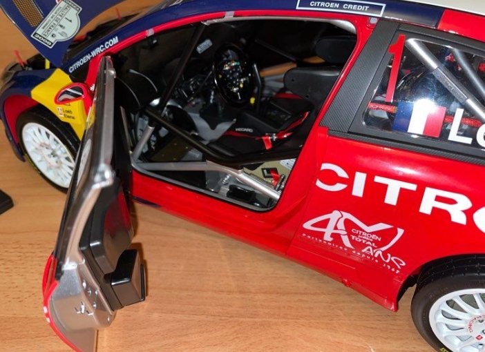 IXO 1:8 - Model race car - Citroen C4 altaya 1/8 #4.3
