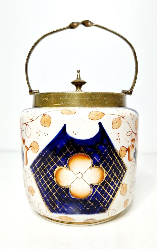 Jar - Ceramic, epns - Biscuitpot #1.0