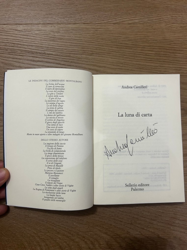Andrea Camilleri - La Luna di Carta - 2015 #1.0