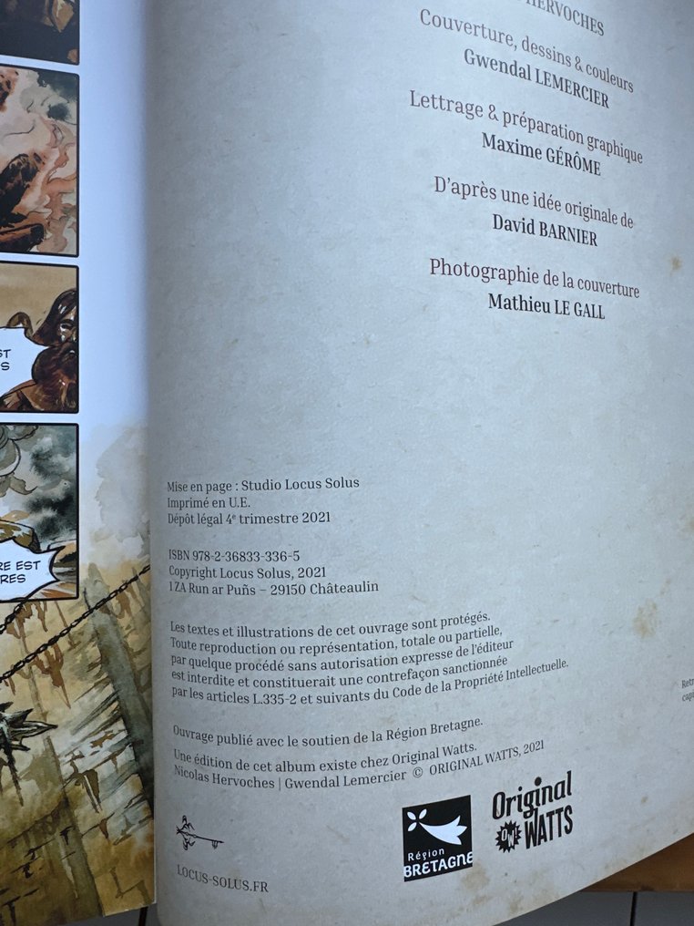 Alias Nemo T1 + 2x marque-pages + dédicace - C - 1 Album - Első kiadás - 2021 #4.3