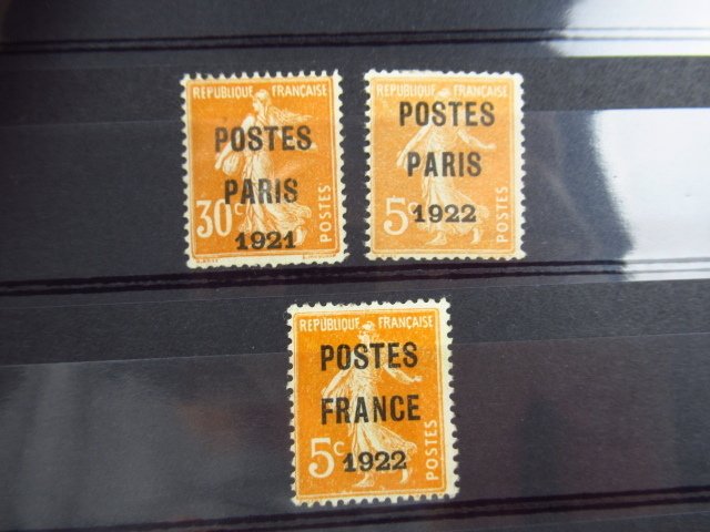 法国  - 及殖民地，高级集邮 #4.3