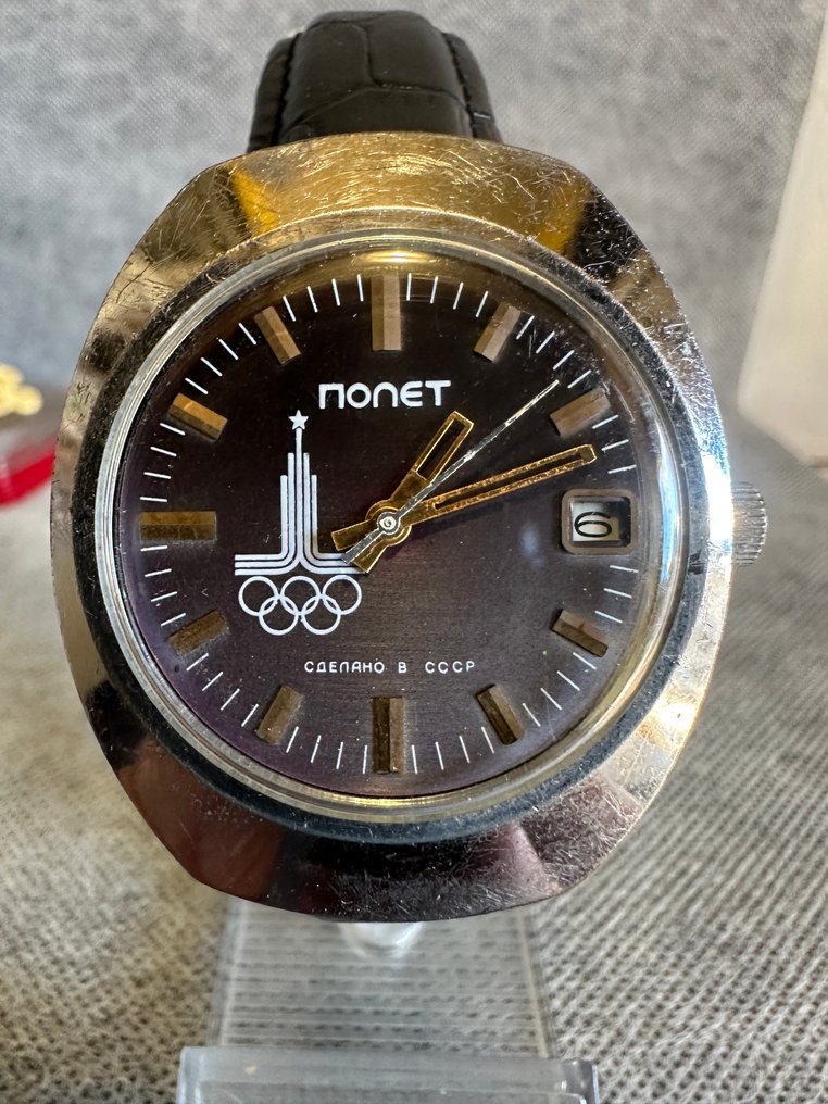 Original Watch Poljot  -Olympic -80 USSR  #1.0