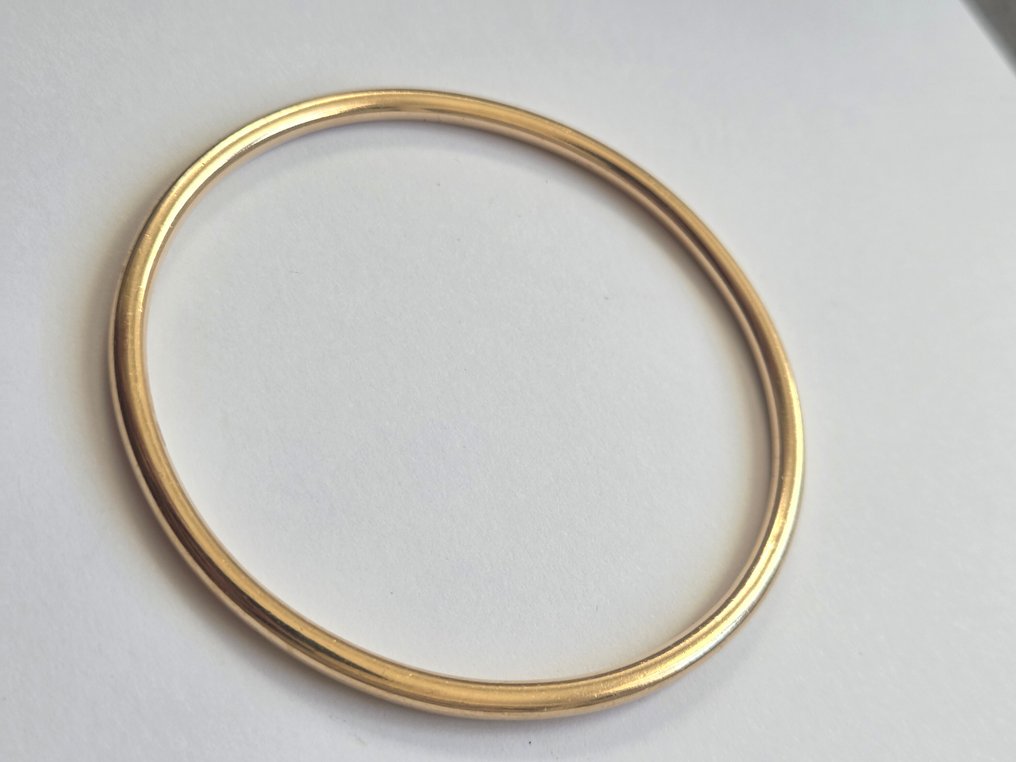 Βραχιόλι - 18 καράτια Κίτρινο χρυσό - 6,5 cm διαμέτρου. #3.2