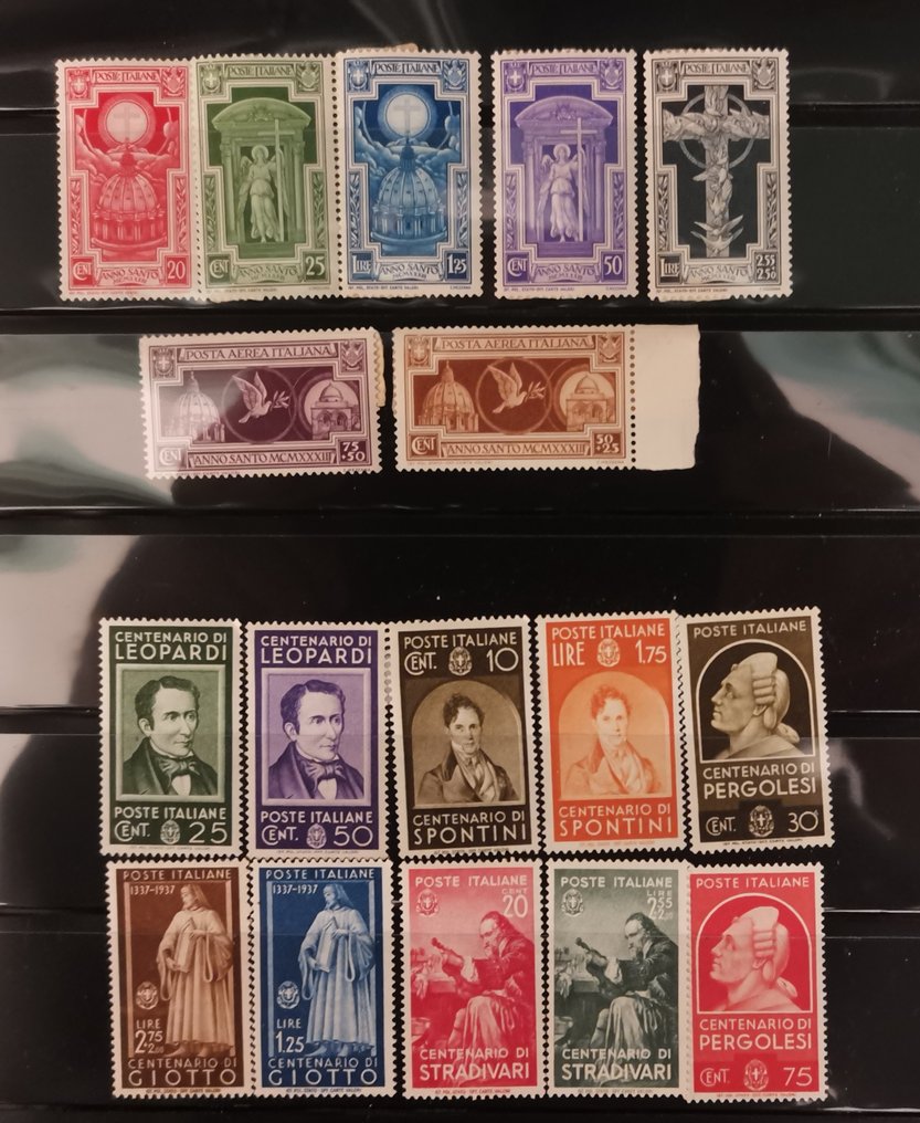 意大利王国 1933/1937 - 1933年圣年，百年杰出人士 #1.0