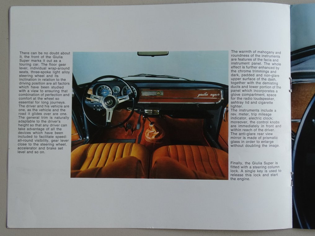Brochure - Alfa Romeo - Giulia 1600 Ti & Giulia 1600 Super #4.3