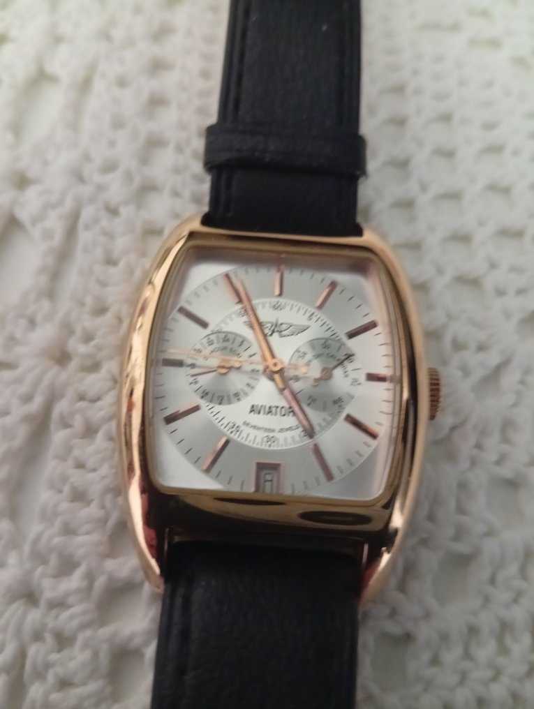 Aviator - Day-Date - No reserve price - 990/999 - Unisex - 1980-1989  #1.0