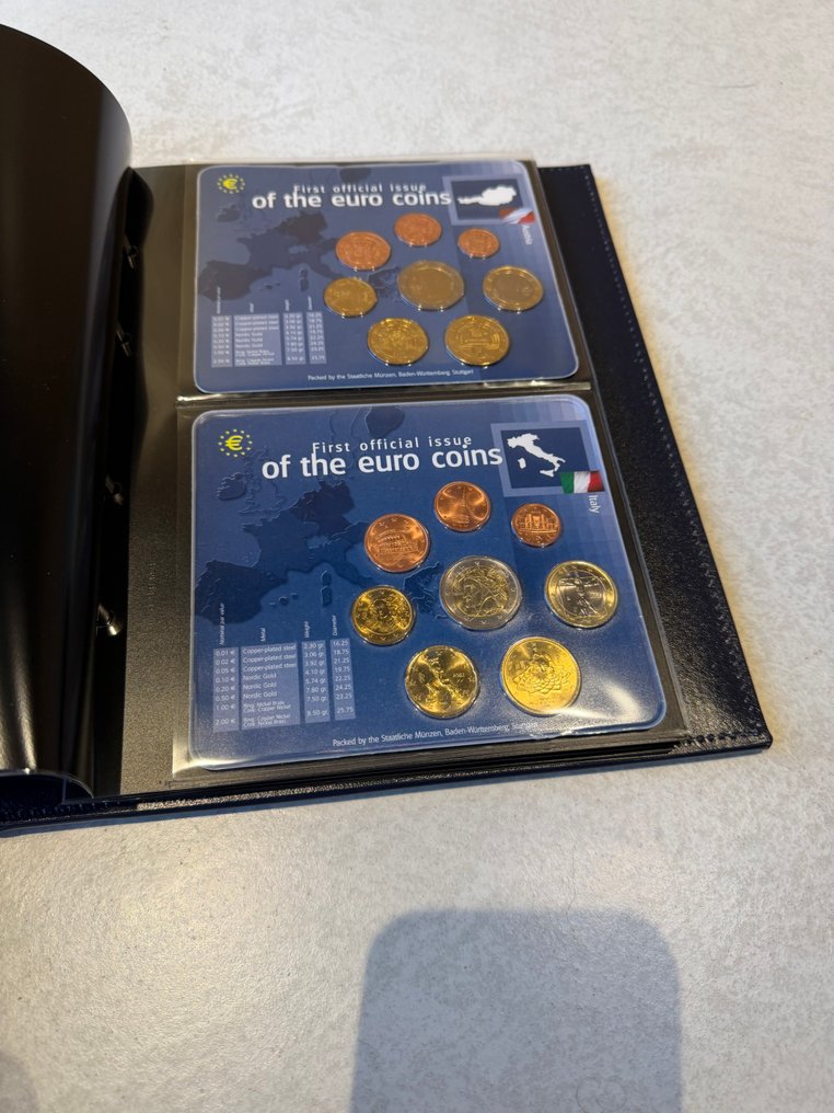 Europa. Series 1 Cent - 2 Euro 1999/2002 (12 series) (Zonder minimumprijs) #4.3