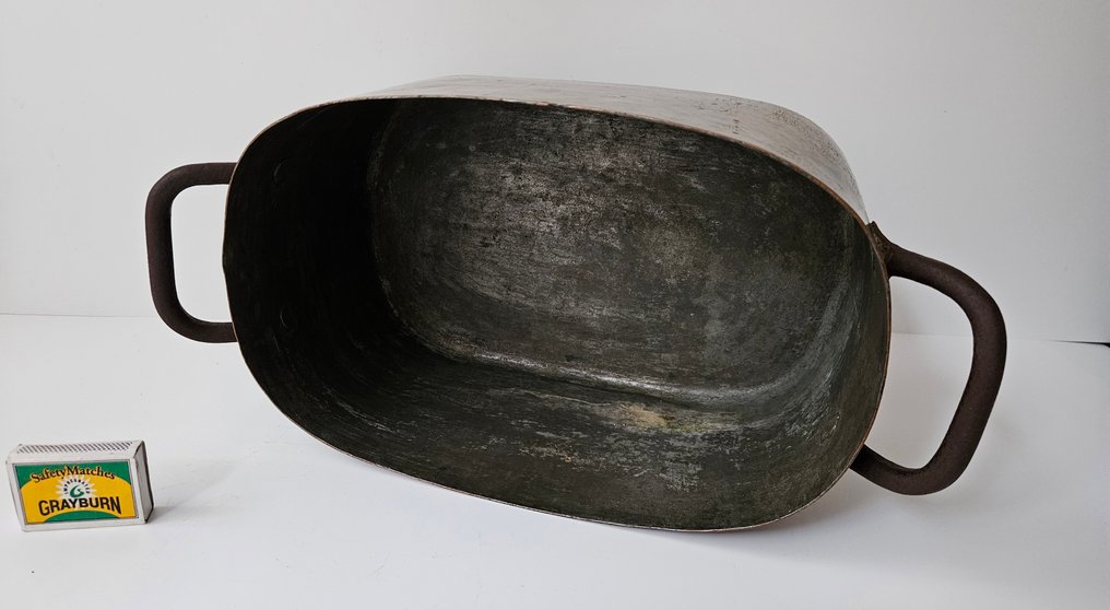 19e eeuws franse daubière / slowcooker - 3.2 kg - 锅 - 铜 #4.3