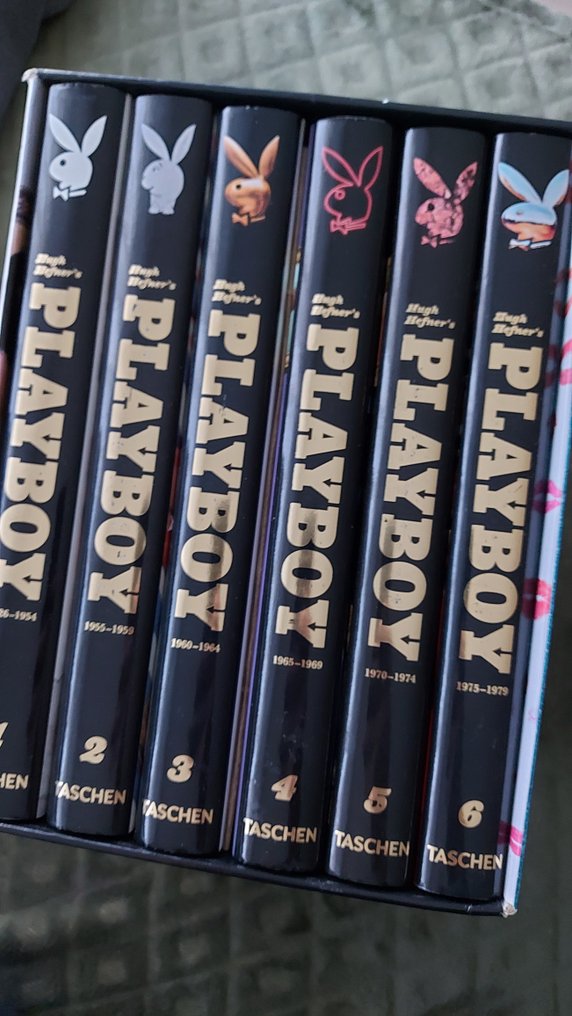 Hugh Hefner. Playboy - Playboy Box!! (Rare) The First 25 Years. 6 volumes/box. Hugh Hefner's Playboy - 2013 #3.2