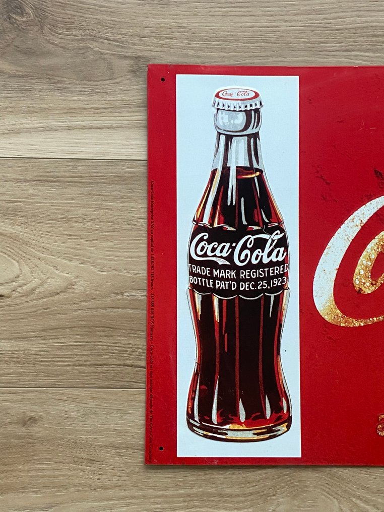 Coca-Cola « Drink » - Plaque - Metal #1.0