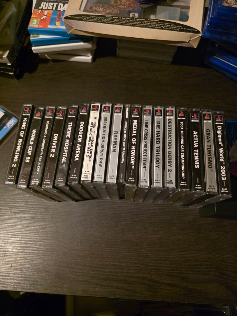 Sony - Playstation 1 (PS1) - lot of various - 電動遊戲 - 帶原裝盒 #1.0
