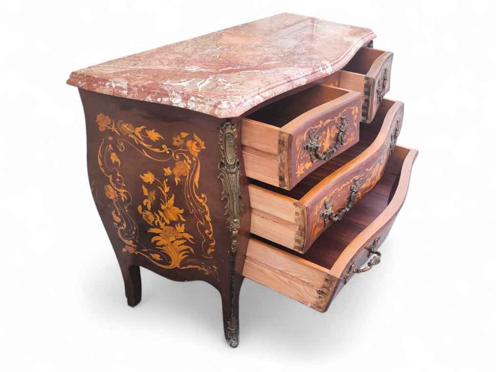 Commode - Wood, Marble, Bronze #2.1