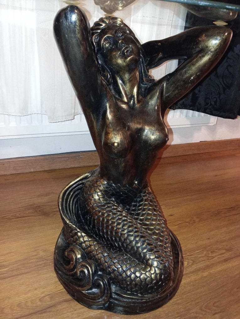 Bord - Resin - Havfrueformet sidebord #3.2