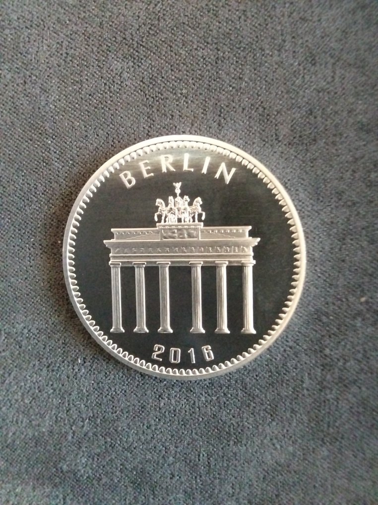 Γερμανία. Medal 2016 zoo de Berlim (χωρίς τιμή ασφαλείας) #1.0