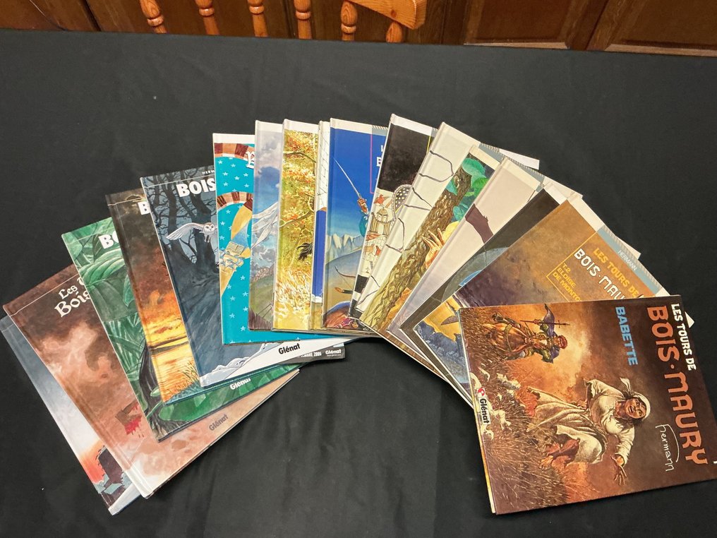 Les tours de Bois-Maury T1 à T15 + 2x HS - Série complète - 17x C - 17 Album - First edition - 1984/2012 #1.0