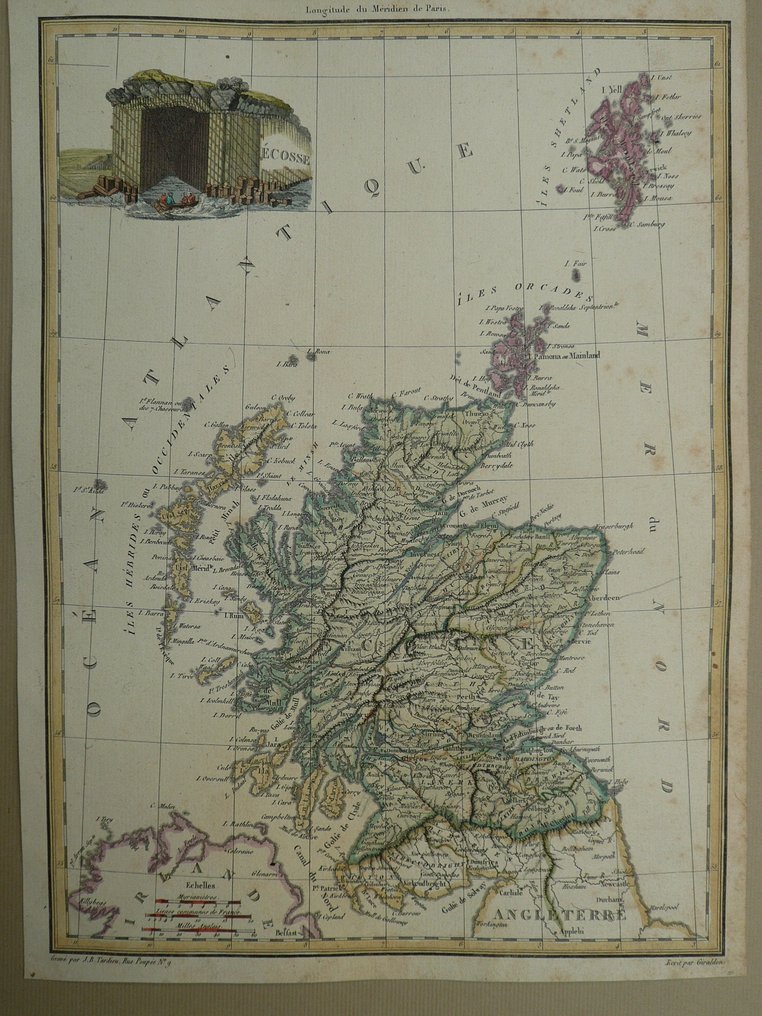 Ηνωμένο Βασίλειο - Σκωτία; P. Lapie - Écosse - 1809 #1.0